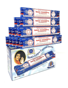 Incienso Nagchampa Satya 12 Sticks x 15g Caja Original