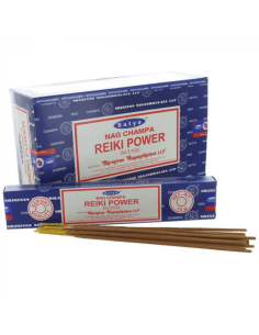 Incienso Reiki Power Sticks Satya 12 x 15g Caja 12 unidades