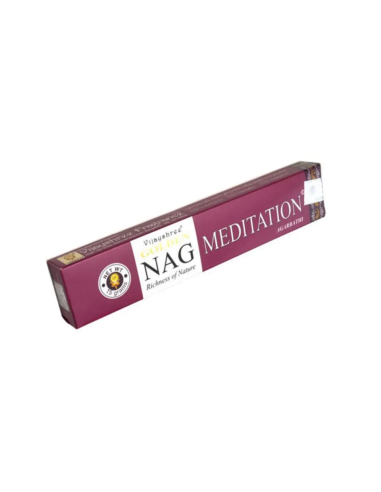 Incienso Golden Nag Meditación 15g | Aromaterapia y Relax
