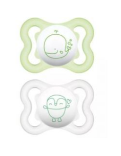 Chupete Sili Fisio +6M 2Un Neutro de Mam