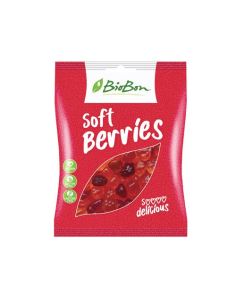 Caramelos Bio Frutas del Bosque Sin Gelatina 100g Biobon