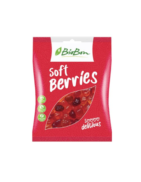 Caramelos Bio Frutas del Bosque Sin Gelatina 100g Biobon
