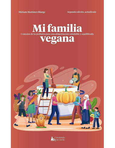 Libro Mi Familia Vegana 1/U  de