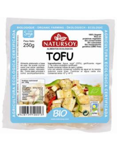 Tofu fresco BIO 250g Natursoy – Salud y sabor natural