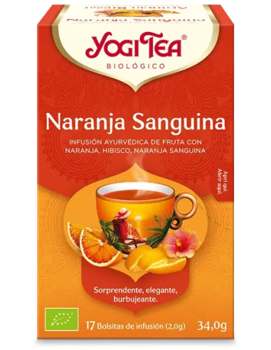Naranja Sanguina de Yogi Tea