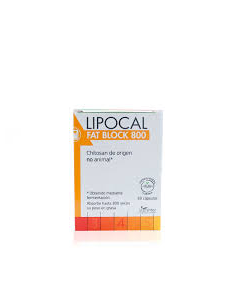 Lipocalblok 600 60 Cap Nueva Formula Chitosan Veg