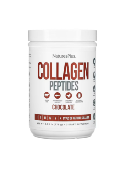 Collagen Peptides 588 g Natures Plus  Piel y Articulaciones Saludables