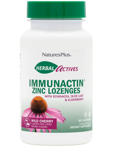 Immunactin Zinc Lozenges 60 comp. de Natures Plus