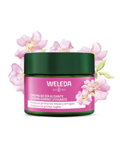Crema de Día Alisante de Rosa Mosqueta y Té Blanco 40ml  de Weleda
