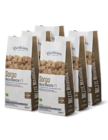 Bontasana Pasta Ecologica Sin Gluten Mezze Maniche Sorgo Sie de Bontasana