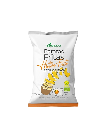 Patatas Fritas Sabor Huevo 100 Gr. Bio de Soria Natural