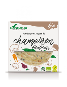 Hamburguesa De Champiñon Con Verduras de Soria Natural