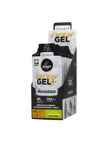 Gel Energetico Plus Lima Limon 40G Sport Live Drasanvi