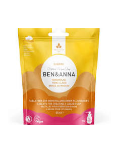 Jabón de manos en espuma Sunrise Ben&Anna 55g ecológico