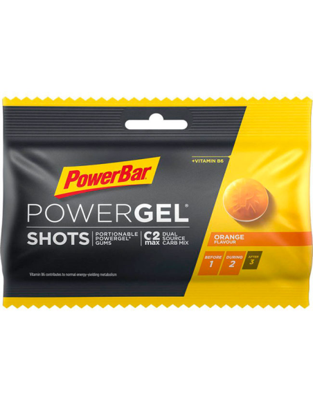 Powergel Shots Naranja 1Ud 60Gr de Power Bar