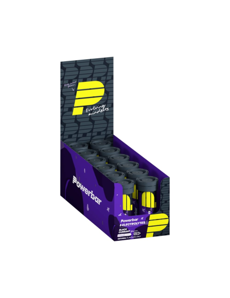 Electrolytes Black Currant Power Bar 12x10 Tabs Energía