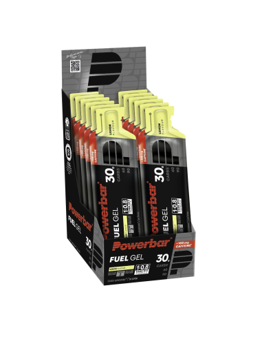Black Line Fuel Gel 30 Lemon Cajita 12 Unid 50Ml de Power Bar