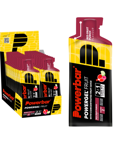 Powergel Red Fruits Cajita 24 Unid 41Gr de Power Bar