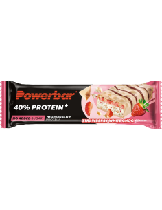 Barritas Proteinplus Crisp Fresa-Choco 40%  Pack 12 unidades