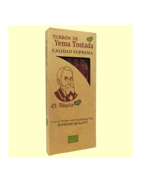 Turron Yema Tostada 200Gr Eco de El Abuelo
