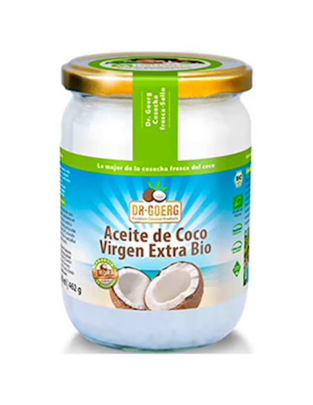 Aceite de Coco Bio 1ª Presión en Frío 400ml Dr. Goerg