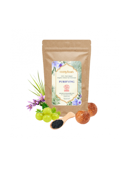 Champú Orgánico Purifying Polvo 250g Cultivators Natural