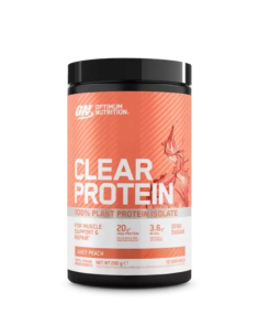 On Gold Standard Clear Plant 280G Peach | Nutrición Óptima