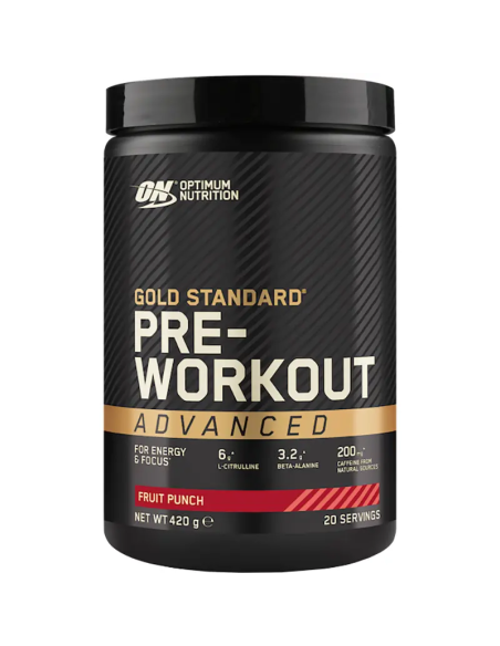On Platinum Pre Workout Fruit Punch 420G de Optimum Nutrition
