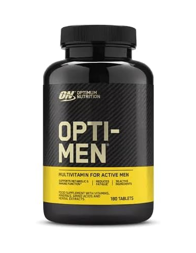 Opti-Men 180 Tabs Optimum Nutrition | Multivitamínico Completo
