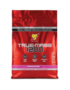 BSN True Mass 1200 4730g Sabor Strawberry Milkshake