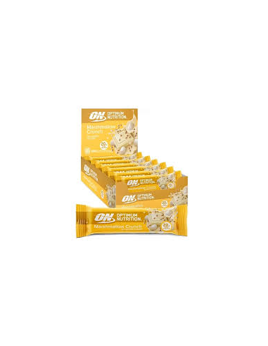 Barra Marshmallow Crunch 10X65G | Optimum Nutrition Oficial
