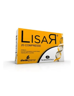 Lisar 20 Comp de Shedir  Suplemento Natural para Bienestar