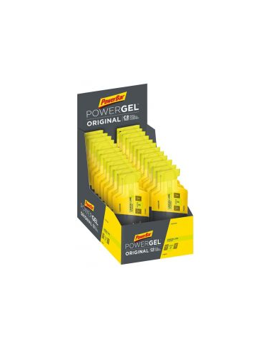Powergel Lemon-Lime Power Bar 24 Unid 41g Energía Rápida