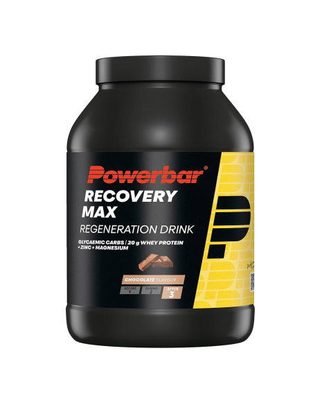 Recovery 20 Max Chocolate 1144g Power Bar  Energía y Recuperación
