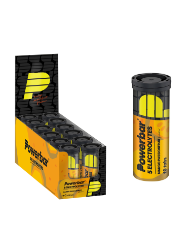 Electrolytes Mango-Passionfruit 12X10Tabs Power Bar Energía