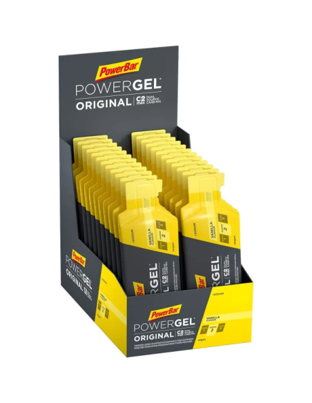 Powergel Shots Vainilla Cajita 24 Unid 41Gr de Power Bar
