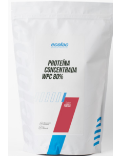 Prep. Polvo Base Proteína Sabor Fresa WPC80 700g Ecolac