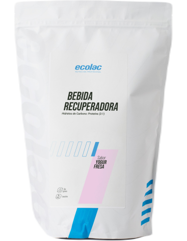 Prep.Polvo Bebida Yogur-Fresa Recuperadora 1200Gr de Ecolac