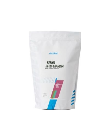 Prep.Polvo Bebida Frambuesa-Kiwi-Menta Recup 1200G Ecolac