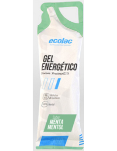 Gel Energético S. Menta-Mentol Ecolac | Energía al Instante