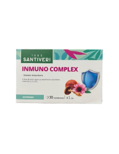 Inmuno Complex 30 Comp Santiveri  Refuerza tus defensas naturales