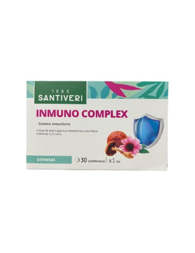 Inmuno Complex 30 Comp Santiveri  Refuerza tus defensas naturales