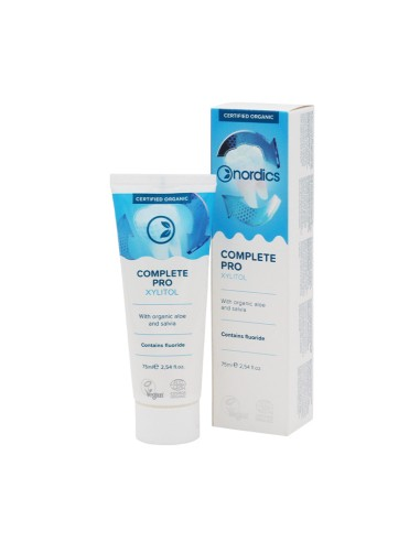 Dentifrico Complet Pro Xylitol Con Fluor de Nordics Oral Care