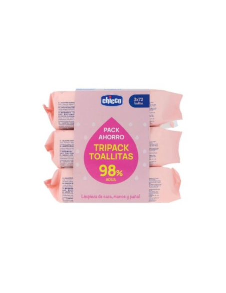 Toallitas Delicate Pack 3X72 Ud de Chicco