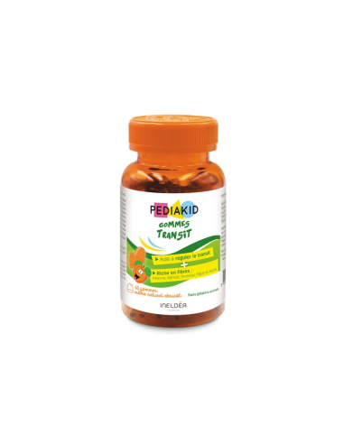 Pediakid Tránsito Albaricoque 60 Gummies  Salud Digestiva Infantil