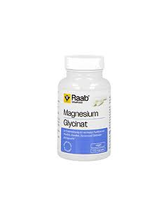 Magnesium Glycinat 600mg 100 cápsulas veganas Raab Vitalfood