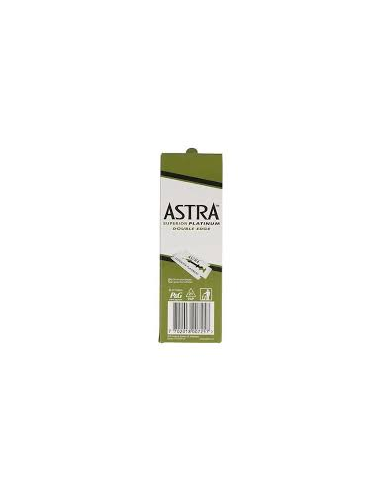 Cuchillas Superior Platinum Astra 20X5 - Pack 100 unidades