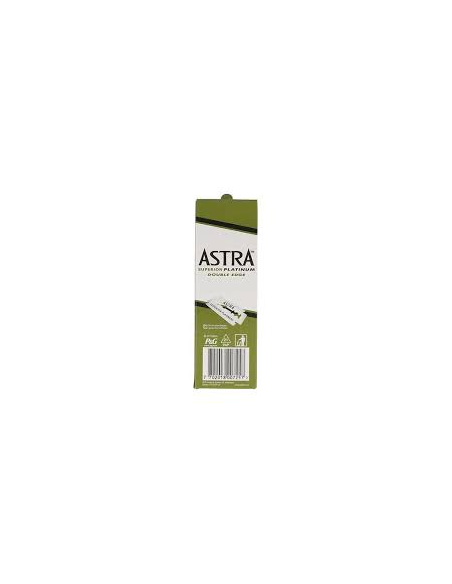 Cuchillas Superior Platinum Astra 20X5 - Pack 100 unidades