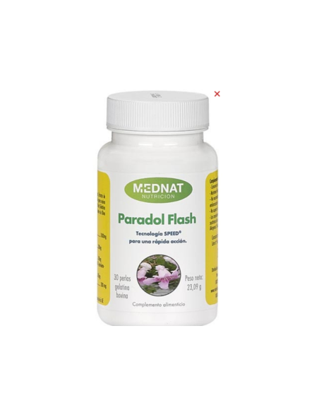 Paradol Flash 30 Perlas. de Mednat