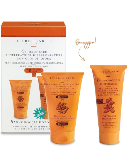 Protector Solar SPF15 L´Erbolario 125 ml con Bolsa de Red